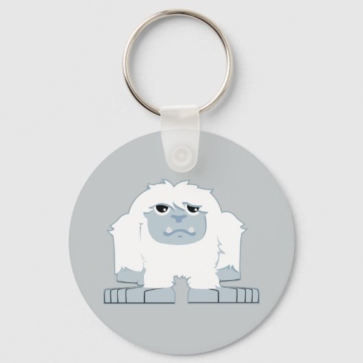 Schattige kleine Yeti Sleutelhanger (Voorkant)