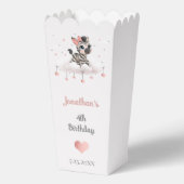 Schattige kleine zebra bedankdoosjes (Achterkant)