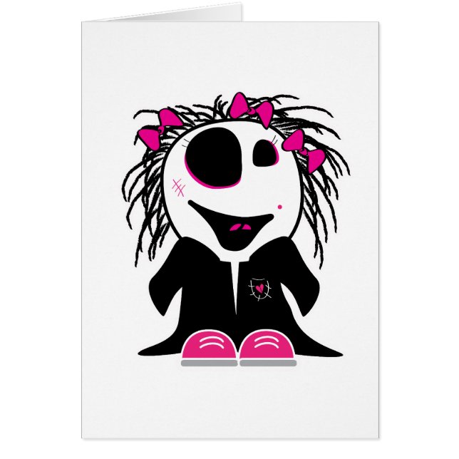 schattige kleine zombie giro (Voorkant)