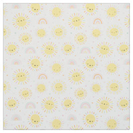 Schattige Kleine Zonneschijnen en Regenbogen Stof