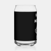 Schattige Kleine Zwarte Aap Blikvorm Glas (Rechts)