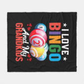 schattige kleinkinderen Bingo houdt van woordspell Fleece Deken (Voorkant (Horizontaal))