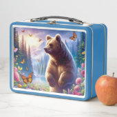 Schattige, kleurrijk beer & vlinders (In situ)