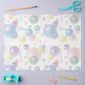 Schattige kleurrijk bellenpatroon tissuepapier (Craft)