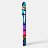 Schattige kleurrijk  bloemontwerp Case-Mate iPhone case (Achterkant / Links)