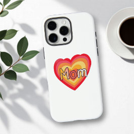 Schattige kleurrijk cadeau voor mama | Moederdag iPhone 16 Pro Max Hoesje