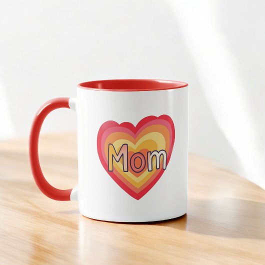 Schattige kleurrijk cadeau voor mama | Moederdag Mok