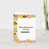 Schattige, kleurrijk & Elegant Twee Lief 2e Verjaa Kaart (Achterkant)