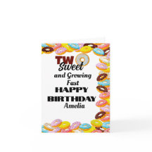 Schattige, kleurrijk & Elegant Twee Lief 2e Verjaa