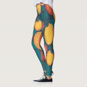 Schattige kleurrijk fruitpatroon – leuk zomerontwe leggings (Links)