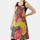 Schattige kleurrijk fruitpatroon – leuk zomerontwe schort (Insitu)