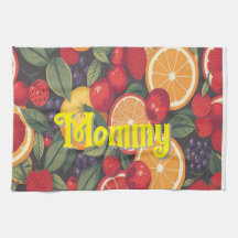 Schattige kleurrijk fruitpatroon – leuk zomerontwe