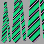 Schattige kleurrijk groen strepenpatroon stropdas<br><div class="desc">De schattige Kleurrijke Groene Strepen Patroon stropdas is een perfect cadeau voor Kerstmis en verjaardagen.</div>