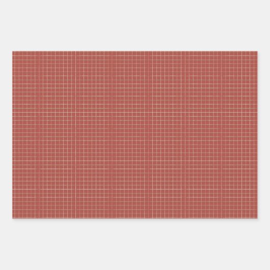 Schattige, kleurrijk kerstcadeauontwerp inpakpapier vel (Voorkant 3)