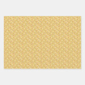 Schattige, kleurrijk kerstcadeauontwerp inpakpapier vel (Voorkant 2)