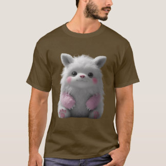 Schattige Kleurrijk Monster t shirt