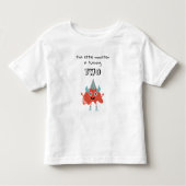Schattige kleurrijk Monsters Grappig Jongens Verja Kinder Shirts (Voorkant)