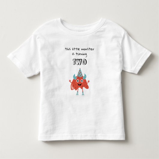 Schattige kleurrijk Monsters Grappig Jongens Verja Kinder Shirts (Voorkant)