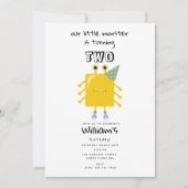 Schattige kleurrijk Monsters Grappig Kids Verjaard Kaart (Voorkant)