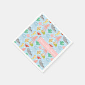 Schattige Kleurrijk Onder het Zee Party Supplies Servetten (Hoek)