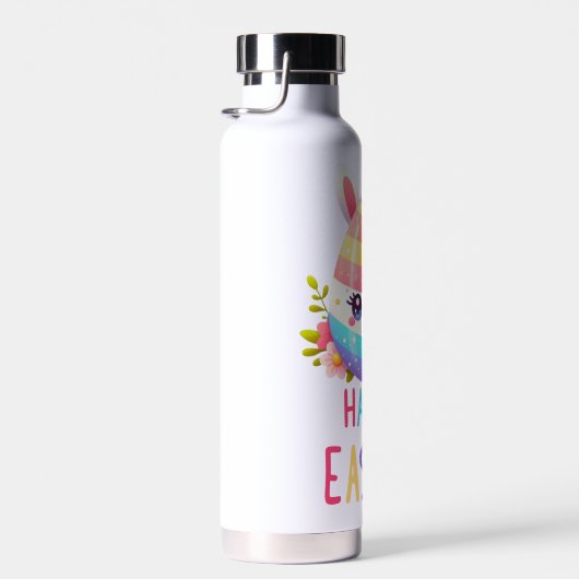 Schattige, kleurrijk paasei konijntje waterfles (Rechts)