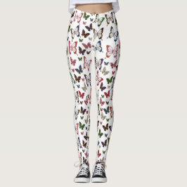 Schattige kleurrijk Spring Butterfly Design Leggings