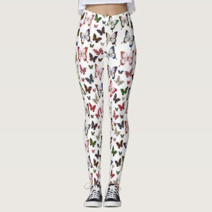 Schattige kleurrijk Spring Butterfly Design Leggings