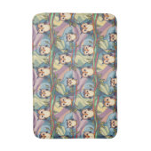 Schattige kleurrijk uil patroon badmat (Voorkant Verticaal)