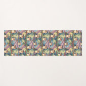 Schattige kleurrijk uil patroon yogamat (Voorkant (horizontaal))