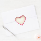 Schattige Kleurrijk Valentijnsdag hart Hart Sticker (Envelop)