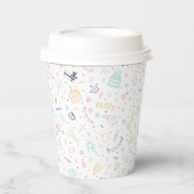 Schattige kleurrijk verjaardagsfeestje