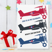 Schattige Kleurrijk Vliegtuig Voor Jongen, Leuke K Kaart