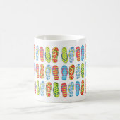 Schattige kleurrijk zomerpatroon koffiemok (Center)