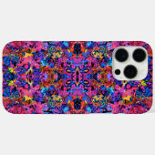 Schattige kleurrijke abstracte bloemmotieven Case-Mate iPhone case (Achterkant (horizontaal))