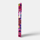 Schattige kleurrijke abstracte bloemmotieven Case-Mate iPhone case (Achterkant / Rechts)