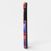 Schattige kleurrijke abstracte golven schilderij Case-Mate iPhone case (Achterkant/links)