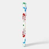 Schattige kleurrijke abstracte spetter Case-Mate iPhone case (Achterkant / Rechts)