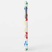 Schattige kleurrijke abstracte spetter Case-Mate iPhone case (Achterkant/links)