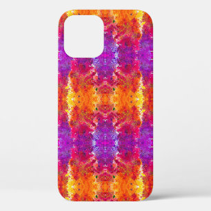 Schattige kleurrijke abstracte spetterverf Case-Mate iPhone case