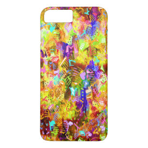 Schattige kleurrijke abstracte verf Case-Mate iPhone case