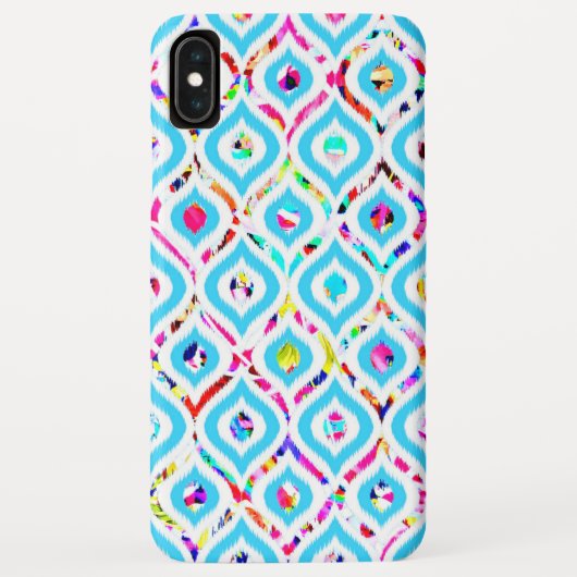Schattige kleurrijke abstracte zigzag patronen Case-Mate iPhone case (Achterkant)