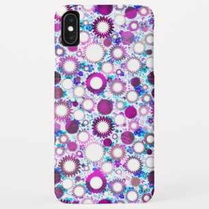 Schattige kleurrijke bloemen zonnen patronen Case-Mate iPhone case