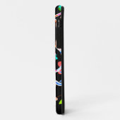 Schattige kleurrijke bloemenschedel Case-Mate iPhone case (Achterkant/links)