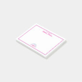 Schattige Kleurrijke Boho Regenboog Meisjes Post-it® Notes (Schuin)