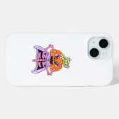 Schattige & Kleurrijke Halloween-botten Case-Mate iPhone Case (Achterkant (horizontaal))