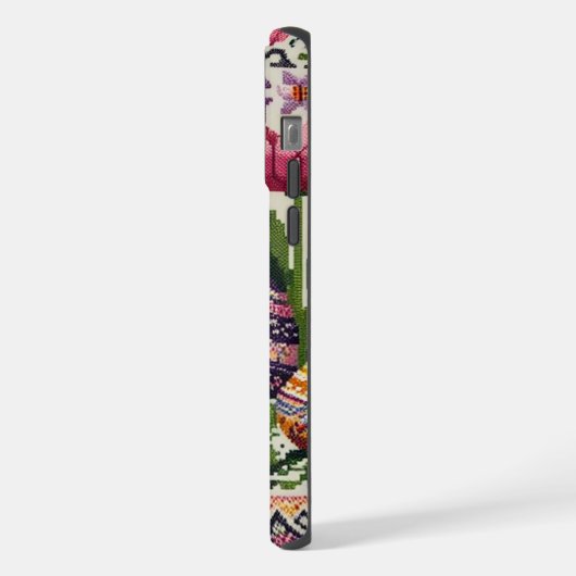 Schattige/Kleurrijke Lente/Paasbeurs Isle iPhone Hoesje (Linkerkant)