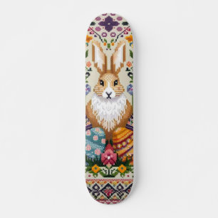 Schattige/Kleurrijke Lente/Paasbeurs Isle Persoonlijk Skateboard
