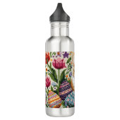 Schattige/Kleurrijke Lente/Paasbeurs Isle Waterfles (Links)