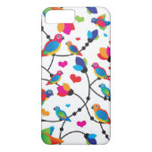 schattige, kleurrijke papegaaivogel Case-Mate iPhone case (Achterkant)
