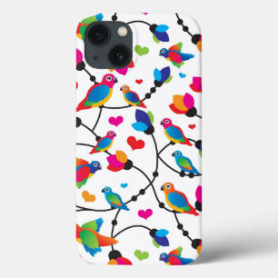schattige, kleurrijke papegaaivogel Case-Mate iPhone case